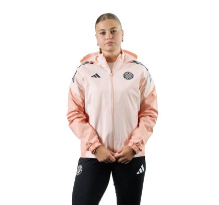 adidas women training jacket, Hajduk TIRO25C AW JKTW, pink