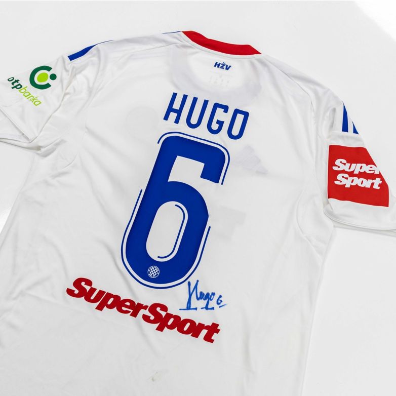 Matchworn shirt – Hugo Guillamón (br. 6): Hajduk - Lokomotiva 2:1, 15.03.2026.