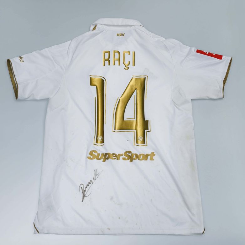 Matchworn dres – Ron Raçi (br. 14): Lokomotiva - Hajduk 1:1, 16.05.2026.