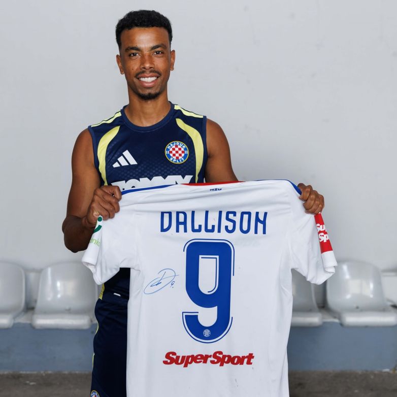Matchworn dres – Dalisson de Almeida (br. 9): Hajduk - Žilina 2:0, 09.07.2026.