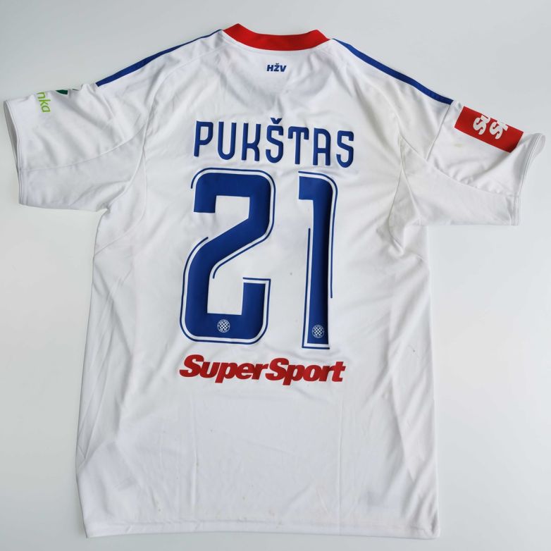 Matchworn dres – Rokas Pukštas (br. 21): Hajduk - Gorica 1:0, 12.04.2026.