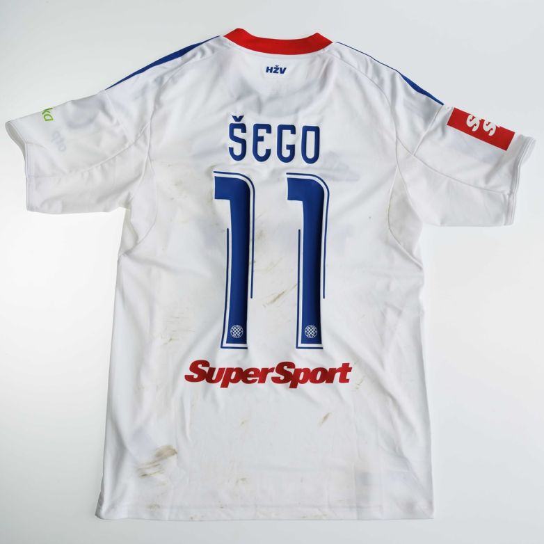 Matchworn dres – Michele Šego (br. 11): Hajduk - Gorica 1:0, 12.04.2026.