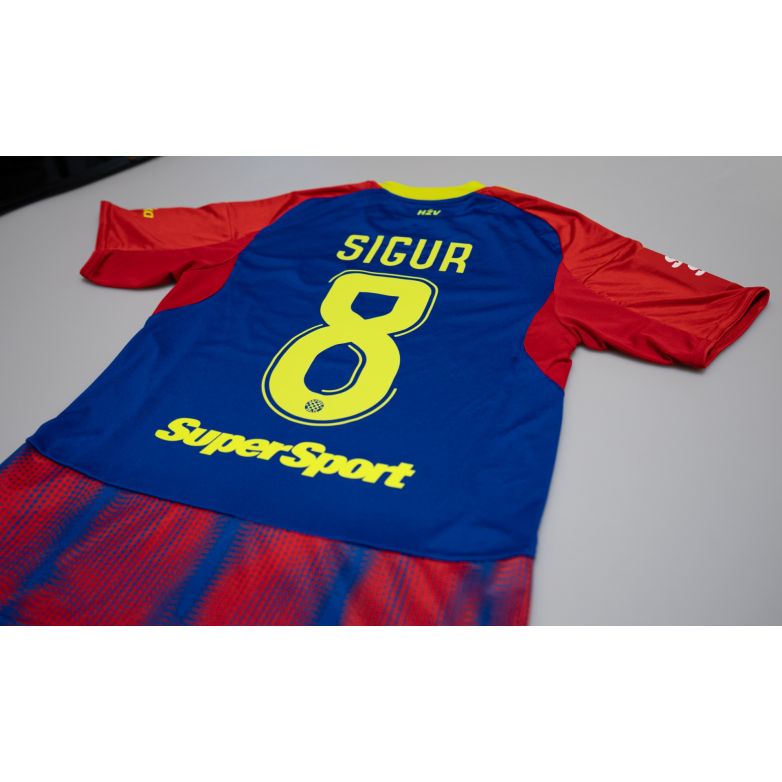 Match-prepared shirt with special “115 Years” marking – Niko Kristian Sigur (No. 8): Osijek – Hajduk, 0:2, 15/02/2026